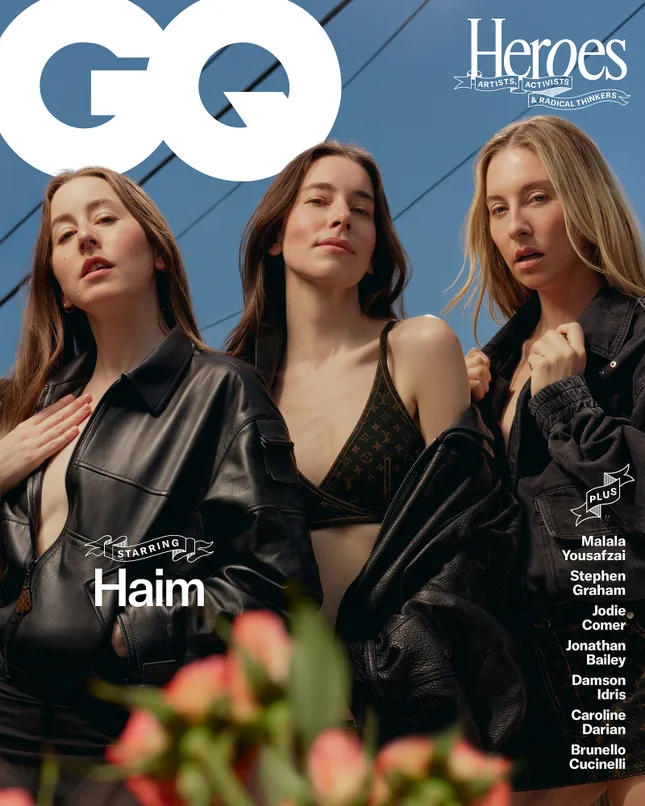 GQ X HAIM COVER
