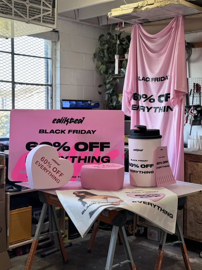 Props for Edikted photoshoot