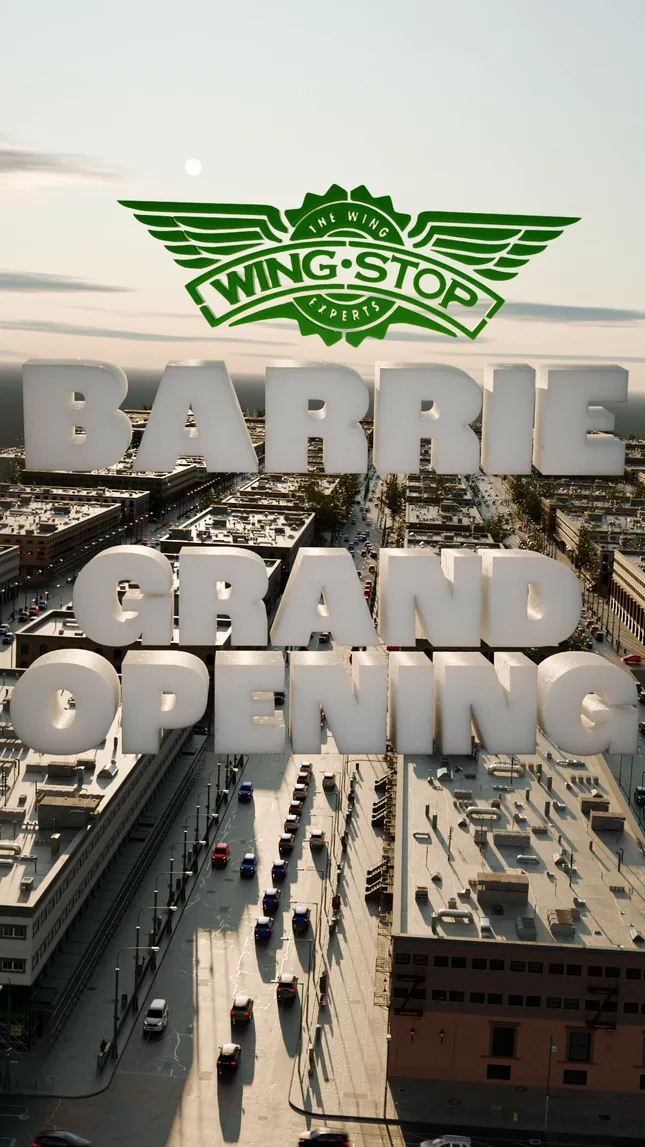WingStop - Barrie Store/ Grand Opening/ Social Media Campaign