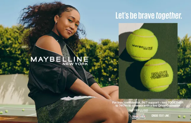 Maybelline x Naomi Osaka ‘Brave Together’ Campaign