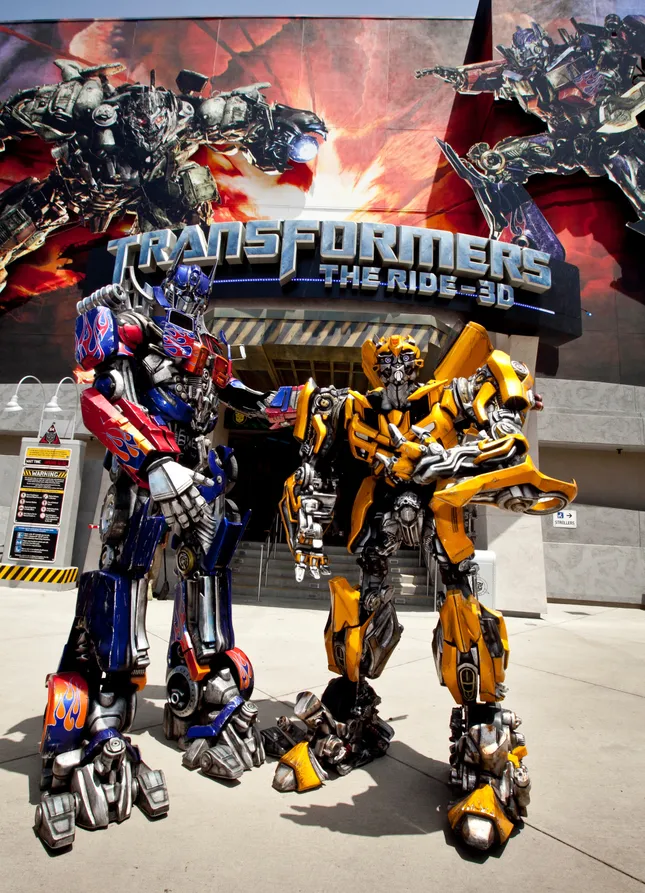 Transformers at Universal Studios Hollywood