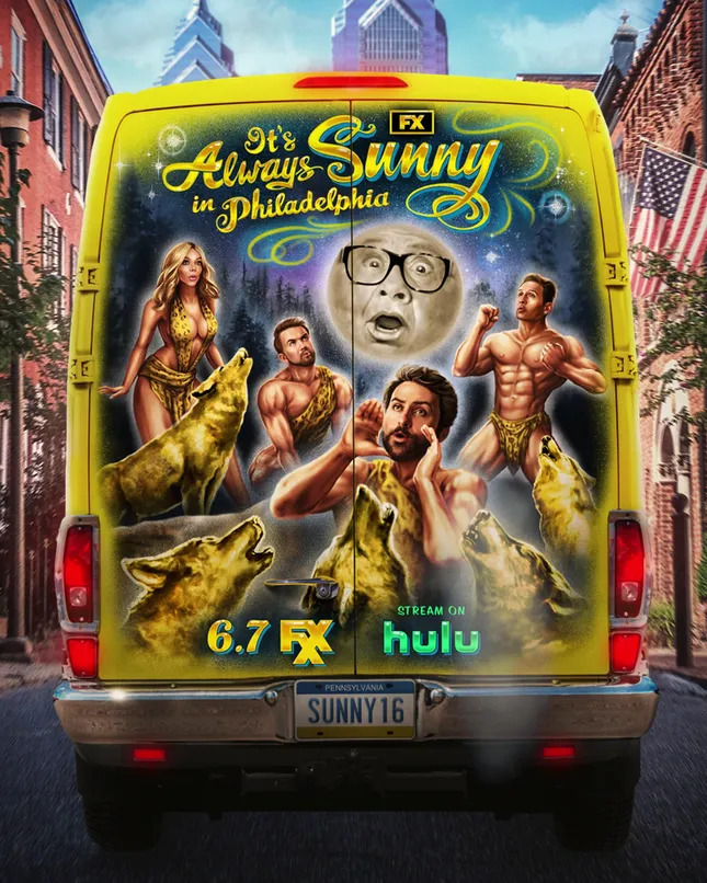 Always Sunny In Philadelphia - Key Art Animation