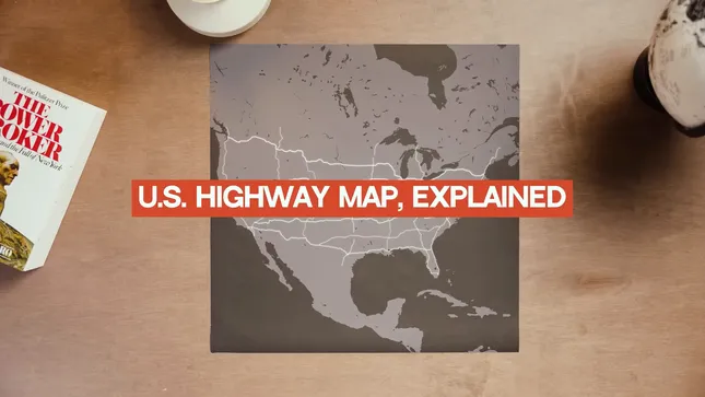 US Highway Map, Explained