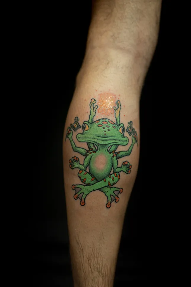 Emerald Coast Magazine - Atomic Frog Tattoo