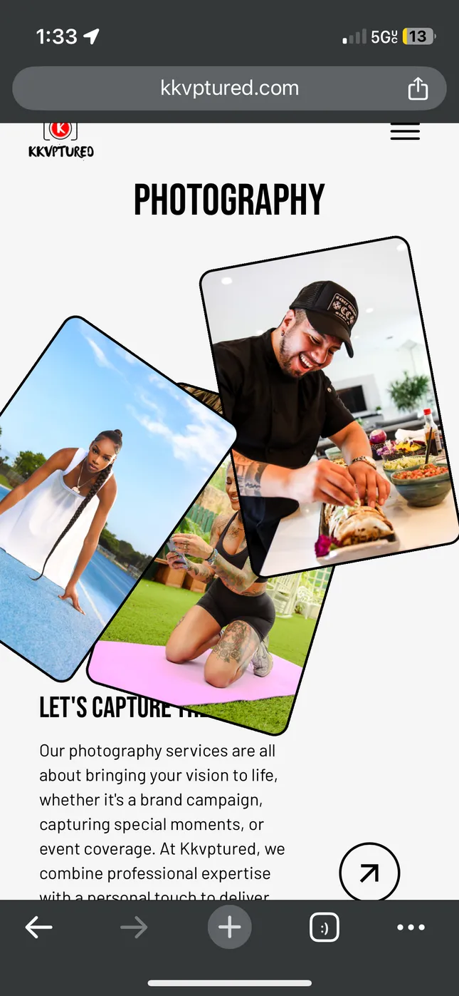KKVPTURE PHOTOGRAPHY WEBSITE
