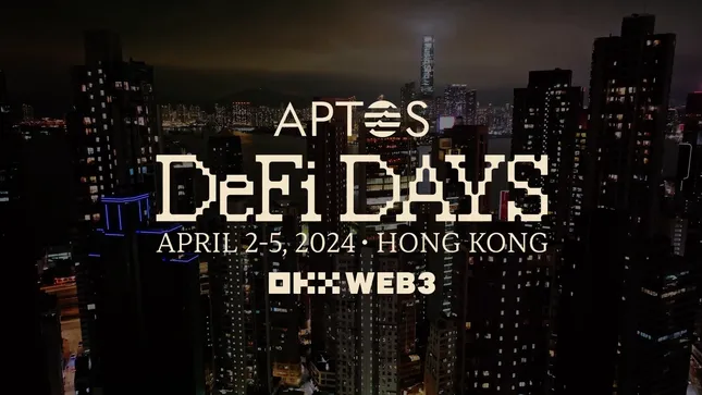 APTOS Labs - "Defi Days: Hong Kong"