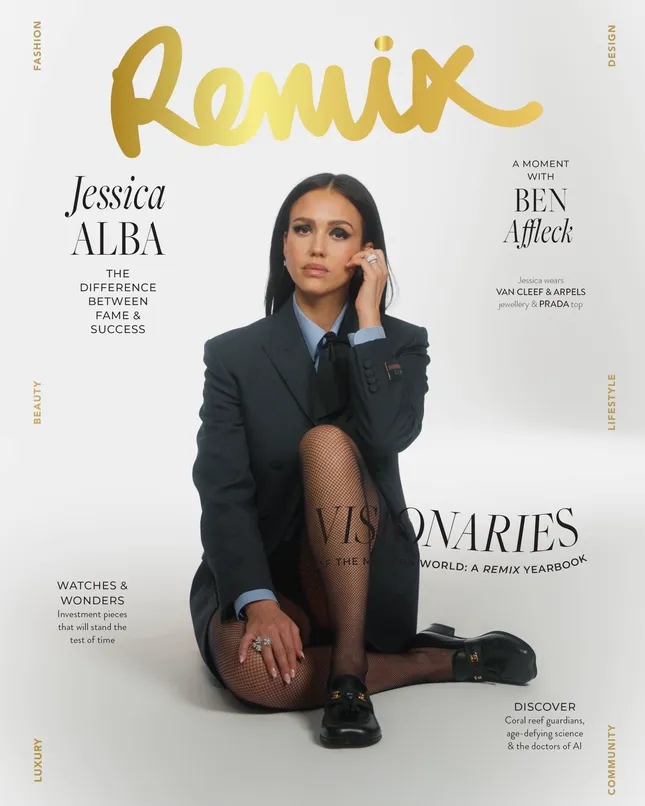 Jessica Alba for Remix Mag