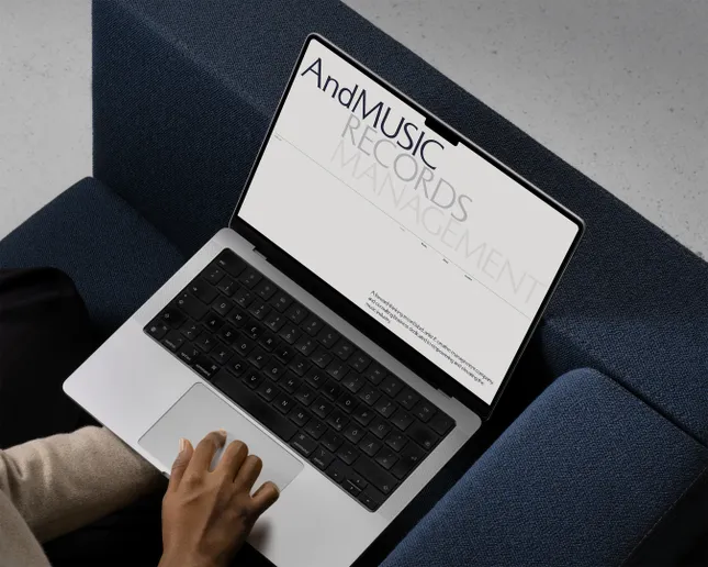 AndMUSIC® / Visual Identity & Website