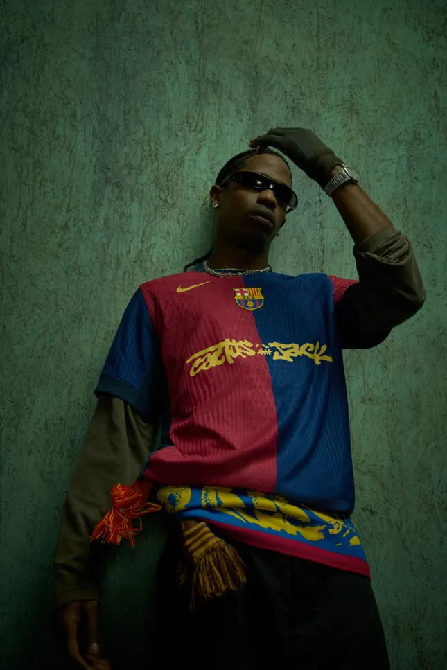 Travis Scott for FC Barcelona and Spotify
