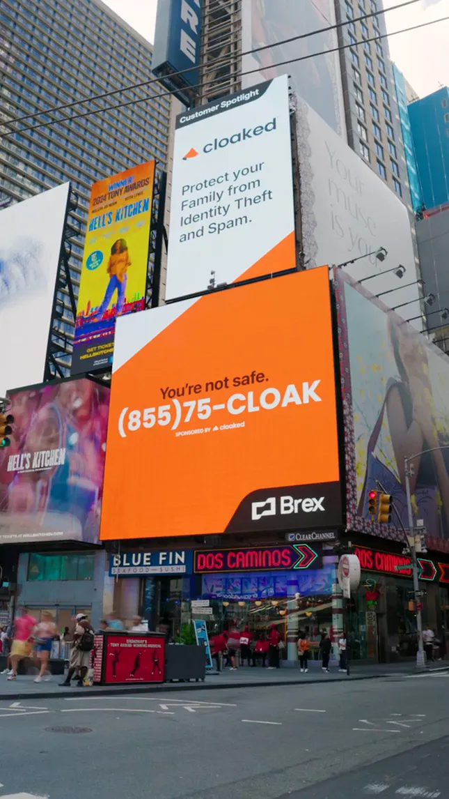 Cloaked - Time Square Launch
