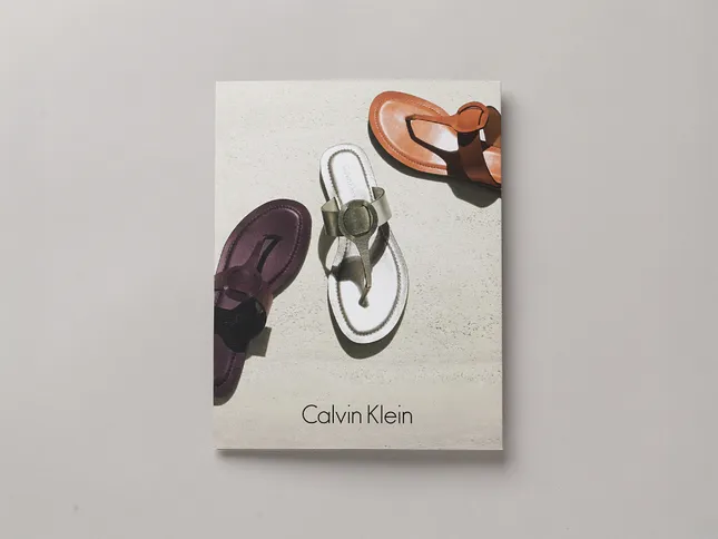 Calvin Klein brochure design