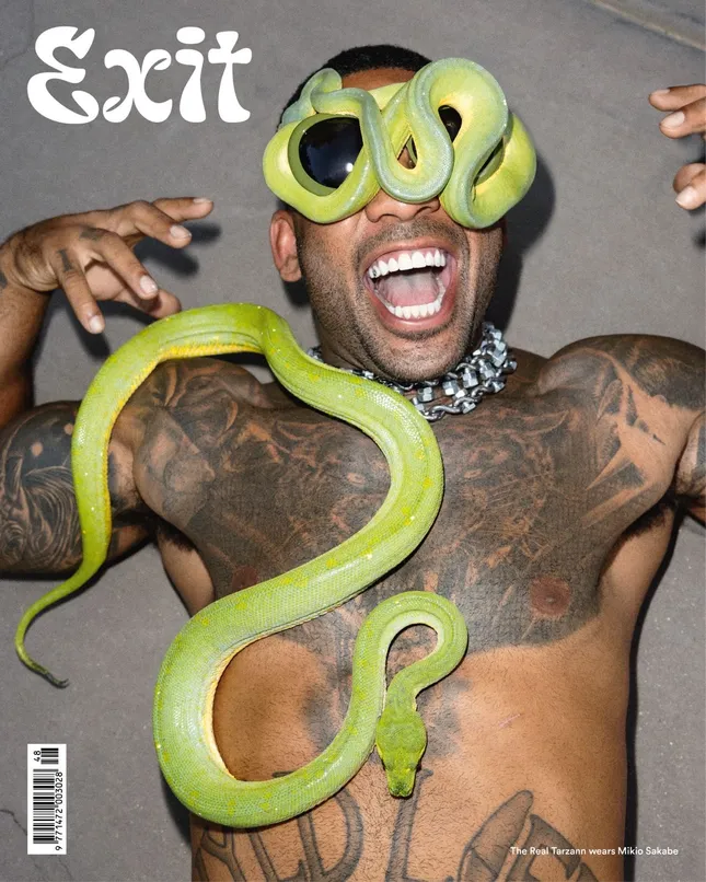 Exit Magazine cover shot by Kenneth Cappello
