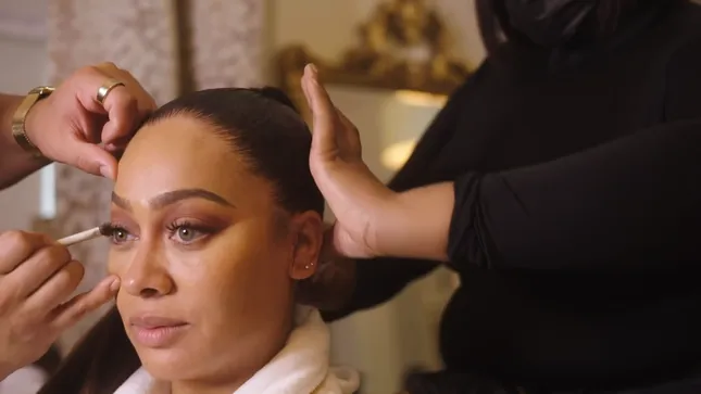 VOGUE MAGAZINE: Getting Ready W/ La La Anthony for Met Gala