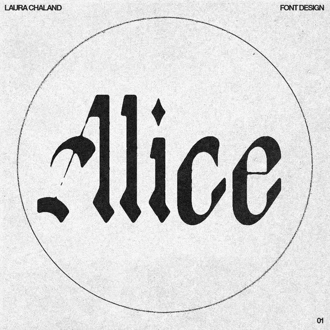 Alice Typeface Design