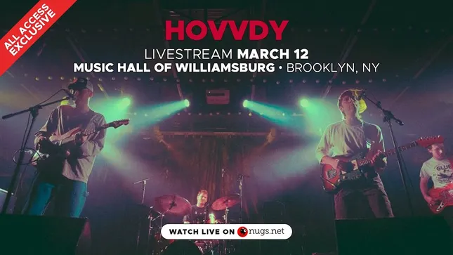 Hovvdy live from Music Hall Of Williamsburg