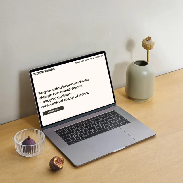 Coping Creative Design Practice Website