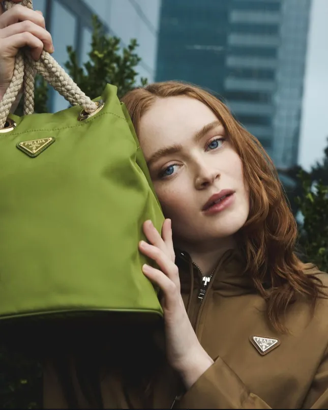 Sadie Sink for Prada