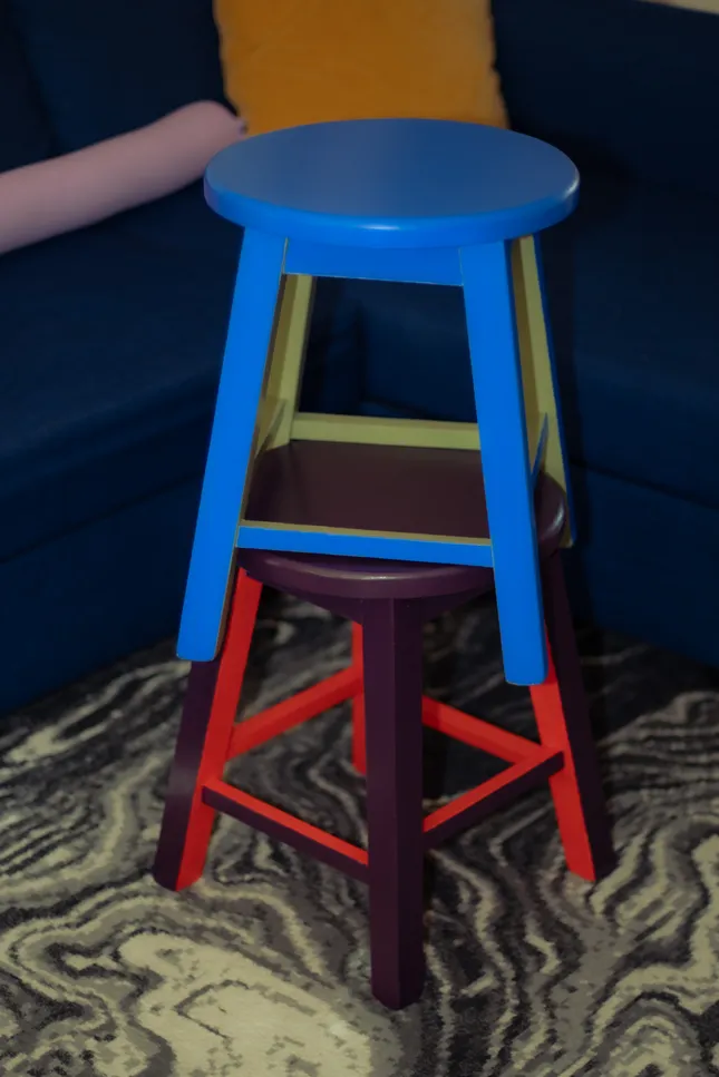 Painted Stools