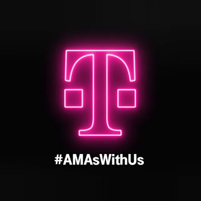 T Mobile #AMAsWithUS