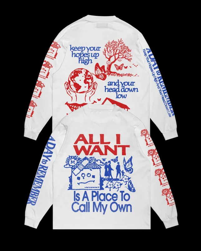 Merch capsule for A Day to Remember 15 year anniversary of "Homesick"