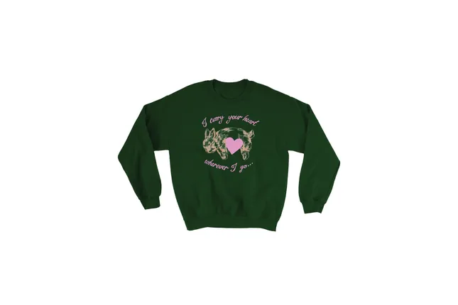 I Carry Your Heart Sweatshirt