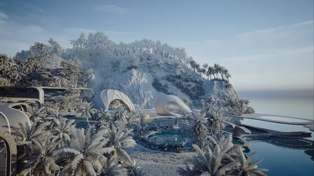 UE5 Game: Playable Metaverse Island Project V.II