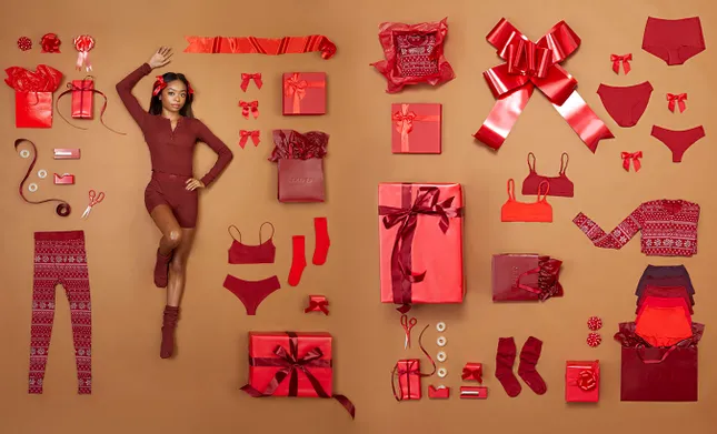 Skims holiday 2023 campaign