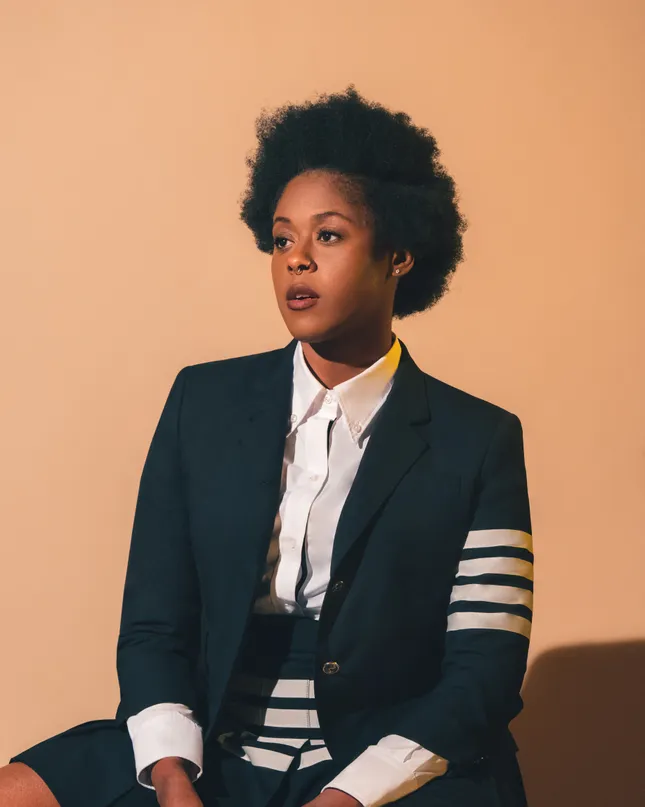 Moses Ingram x Elle magazine