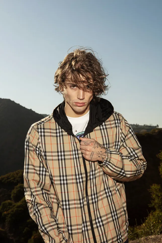 Vinnie Hacker for Burberry