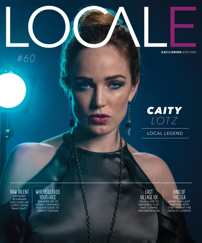Caity Lotz – Locale Magazine Cover