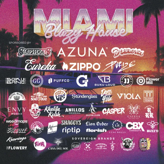 Blazy Susan's "Blazy House" Miami 2024