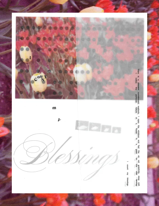 Personal Project: I count my blessings