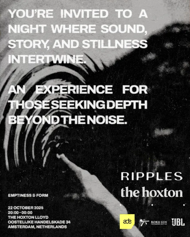Poster Design - Ripples x The Hoxton