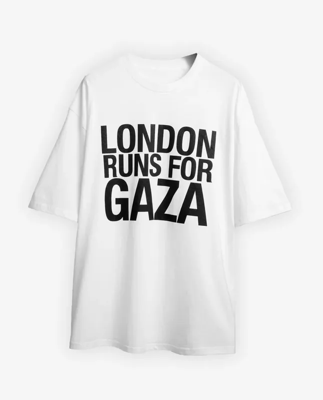 Design + Photo - London Runs For Gaza by Bellas Artes