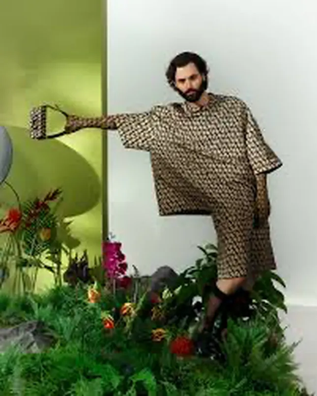 GQ x Valentino with Penn Badgley