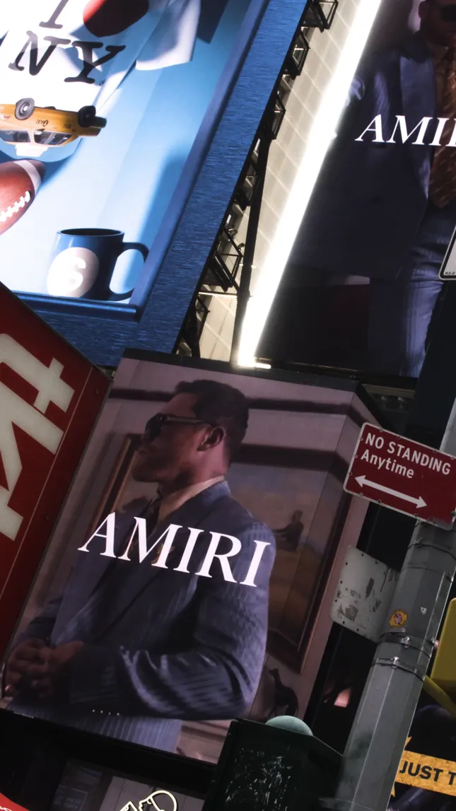 Amiri NYC Billboard Capture