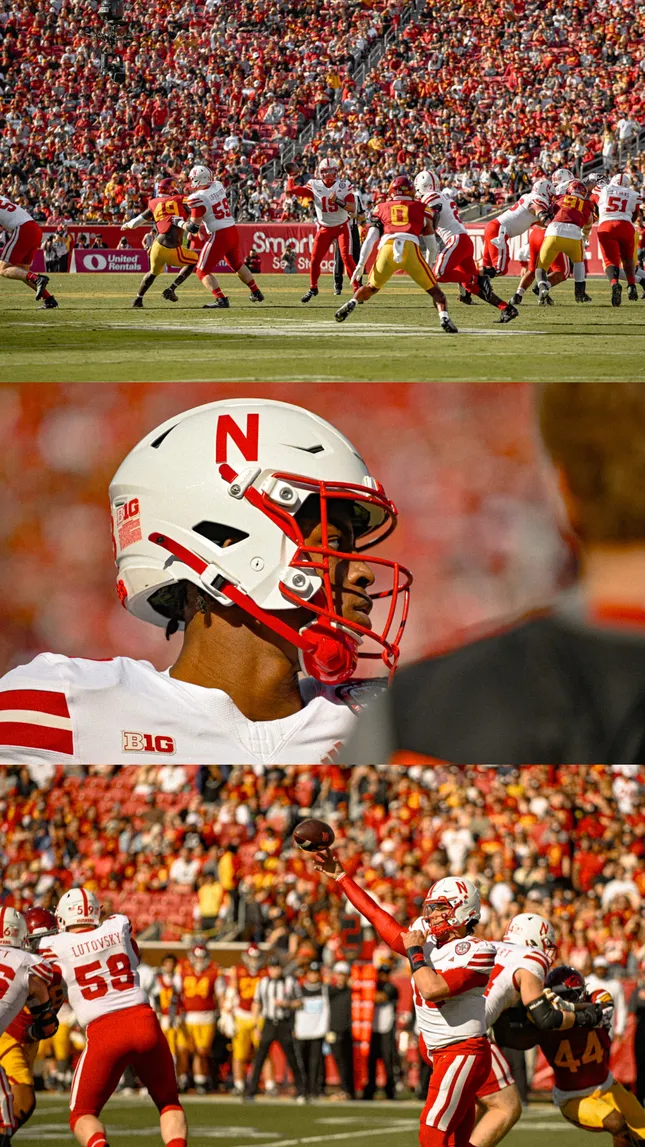 NE vs USC Big10 Football Photography