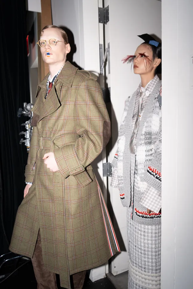 Thom Browne Fall 2025 Backstage NYFW