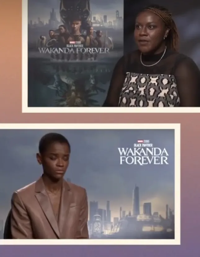Black Panther Wakanda Forever press junket.
