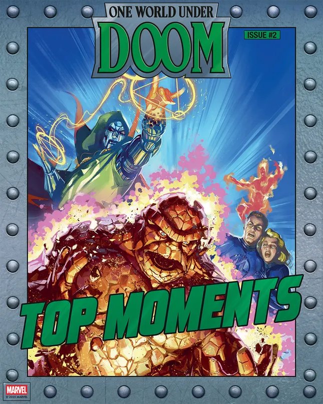 Static Graphics for Marvel Comics (March 2025)