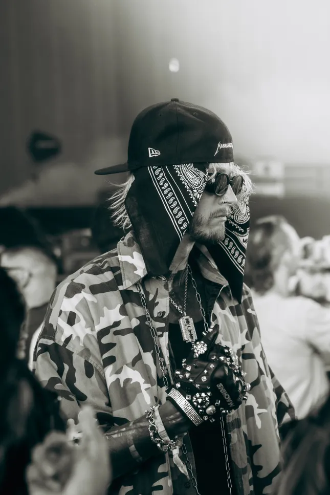 Black and white photos for Coachella