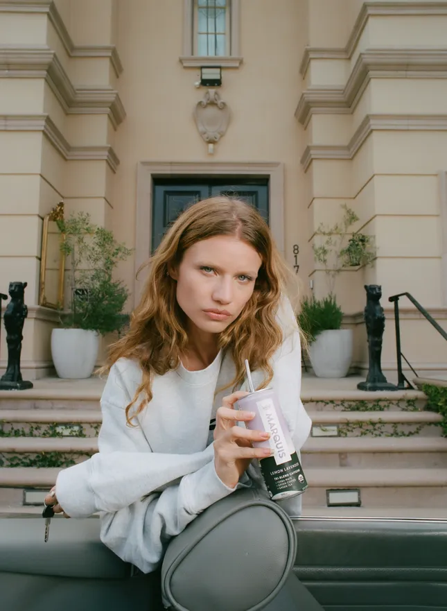 Marquis Lemon Lavender Drink Campaign