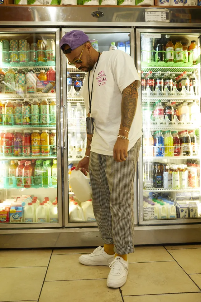 Ellesse artist spotlight, Curvel Baptiste