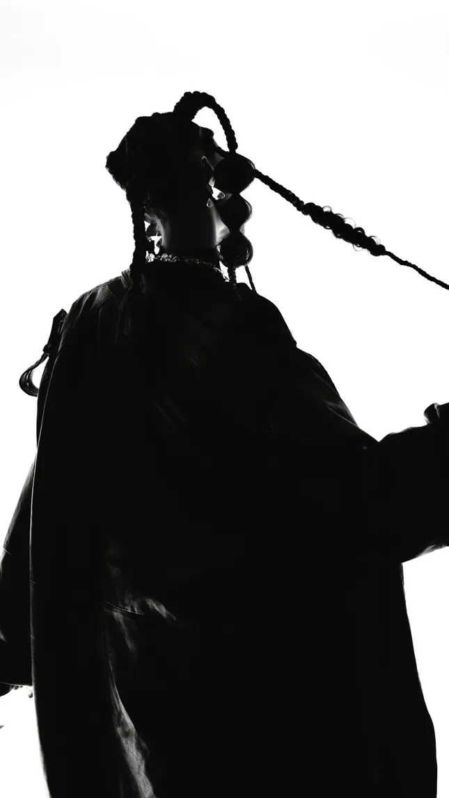 B&W video stills