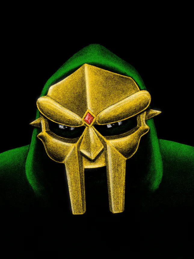 MF DOOM Illustration