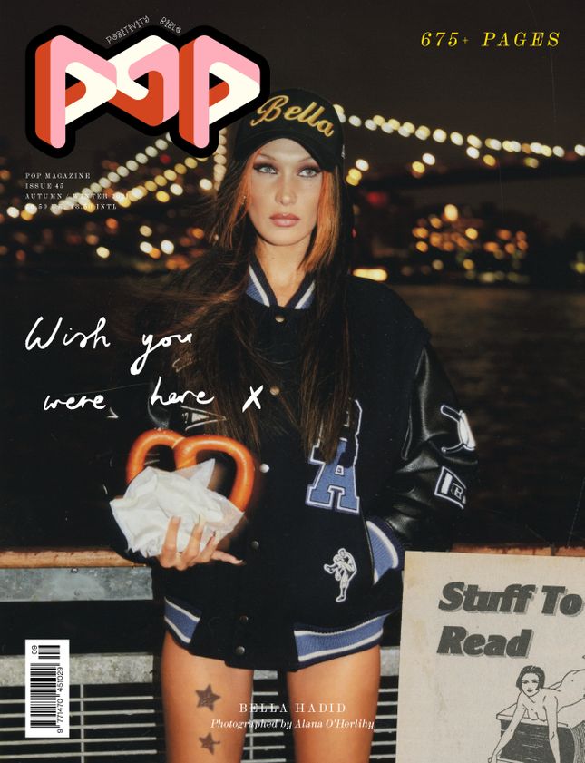 Pop Magazine Cover Story x 3 | Bella Hadid