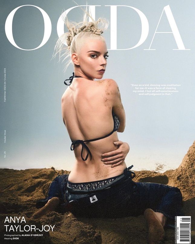 Anya Taylor Joy for the cover of Odda Magazine