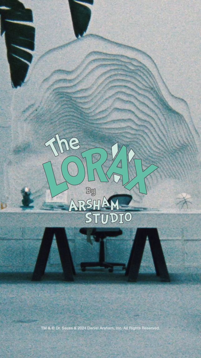 Daniel Arsham x The Lorax