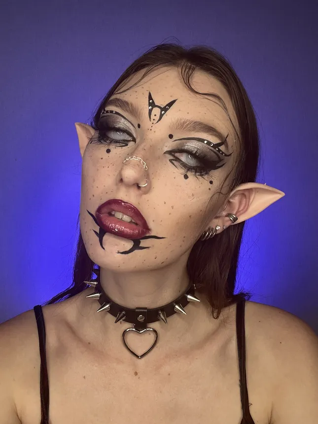Goth Fairy Makeup