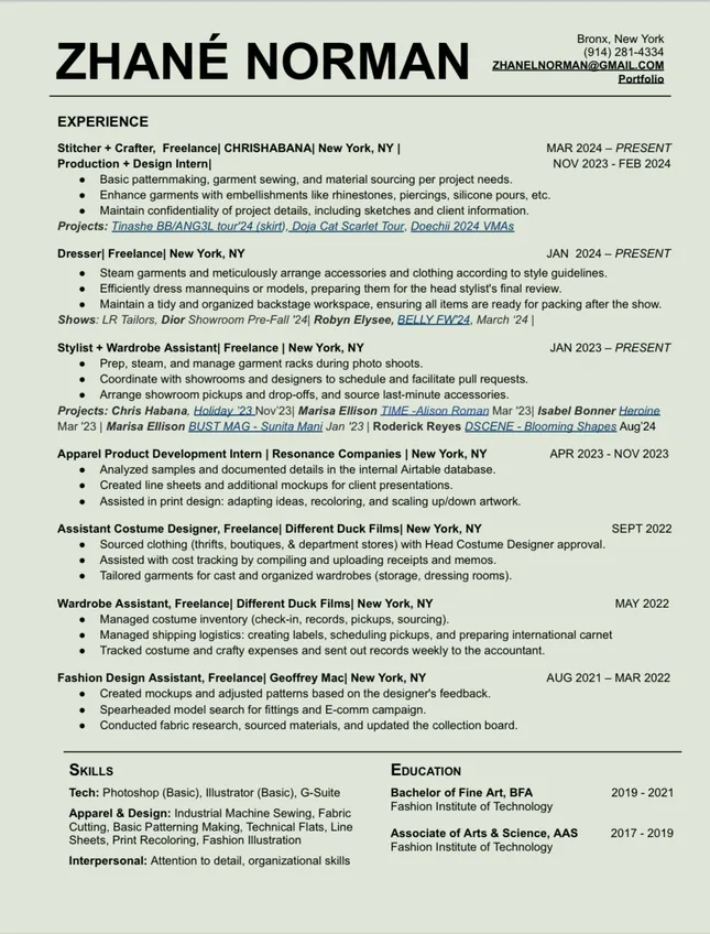 CV